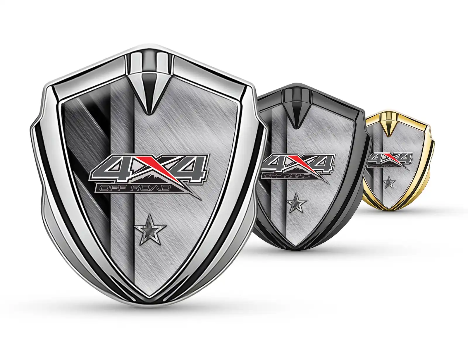 Metal Domed Emblem Tuning Luxury